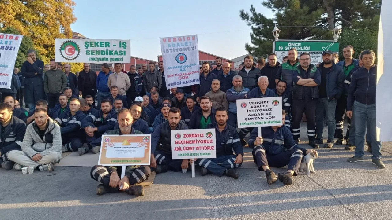 Şeker-İş Eskişehir Şube Başkanı Hamit Dokuzlar "Sabrımız tükendi"